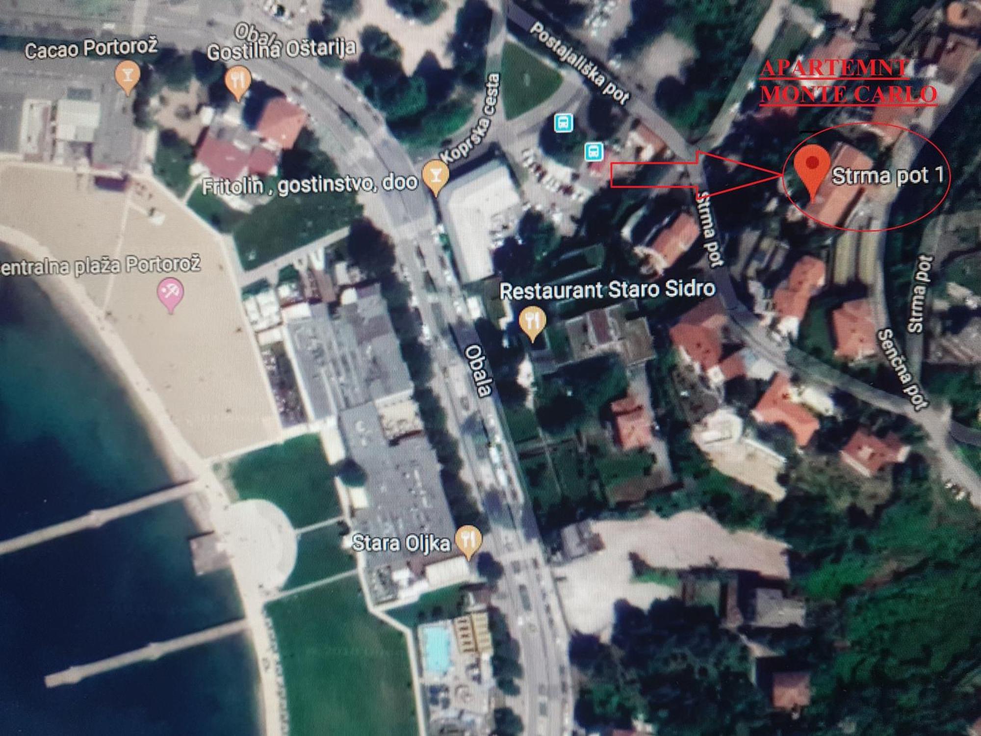 Apartment Monte Carlo Portoroz Bagian luar foto